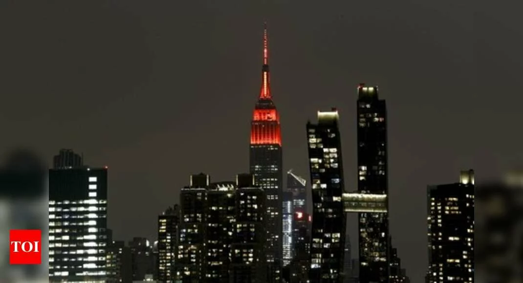 Empire State Building: The Empire State Building now runs 100% on wind energy - Times of India