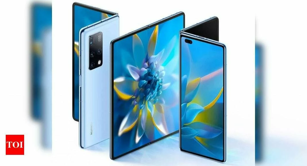 Huawei Mate X2 smartphone with foldable display launched - Times of India