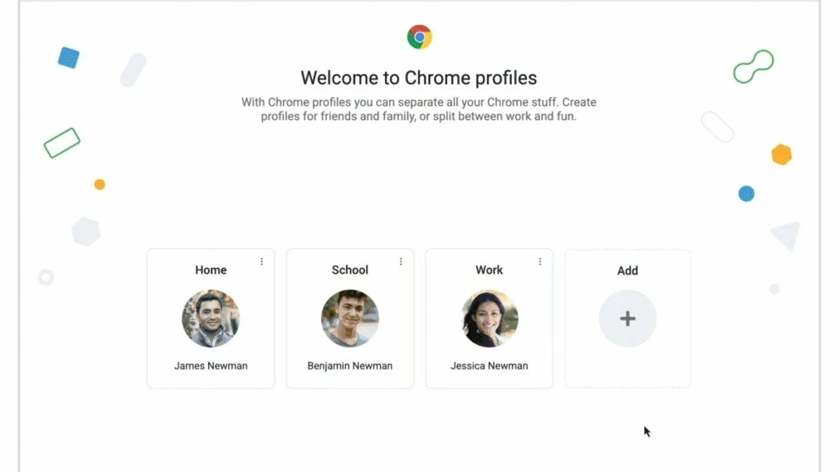 Google Chrome Rolling Out Customisable User Profiles for Easier Switching